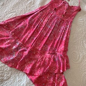 Cute pink sundress size 8-10